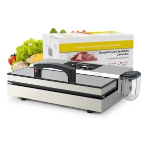 Vesta Vac 'n Seal Pro Vacuum Sealer with Combo Roll Box