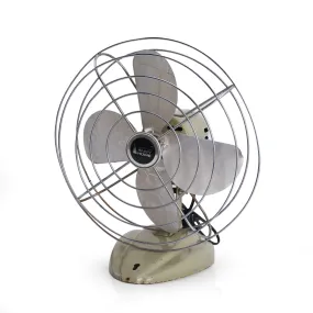 Vintage Happy Home Metal Table Fan