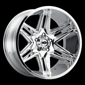 Vision Off-Road 363 Razor 20X10 6X135 -25mm Chrome