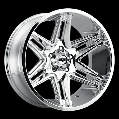 Vision Off-Road 363 Razor 20X12 5X127 -51mm Chrome