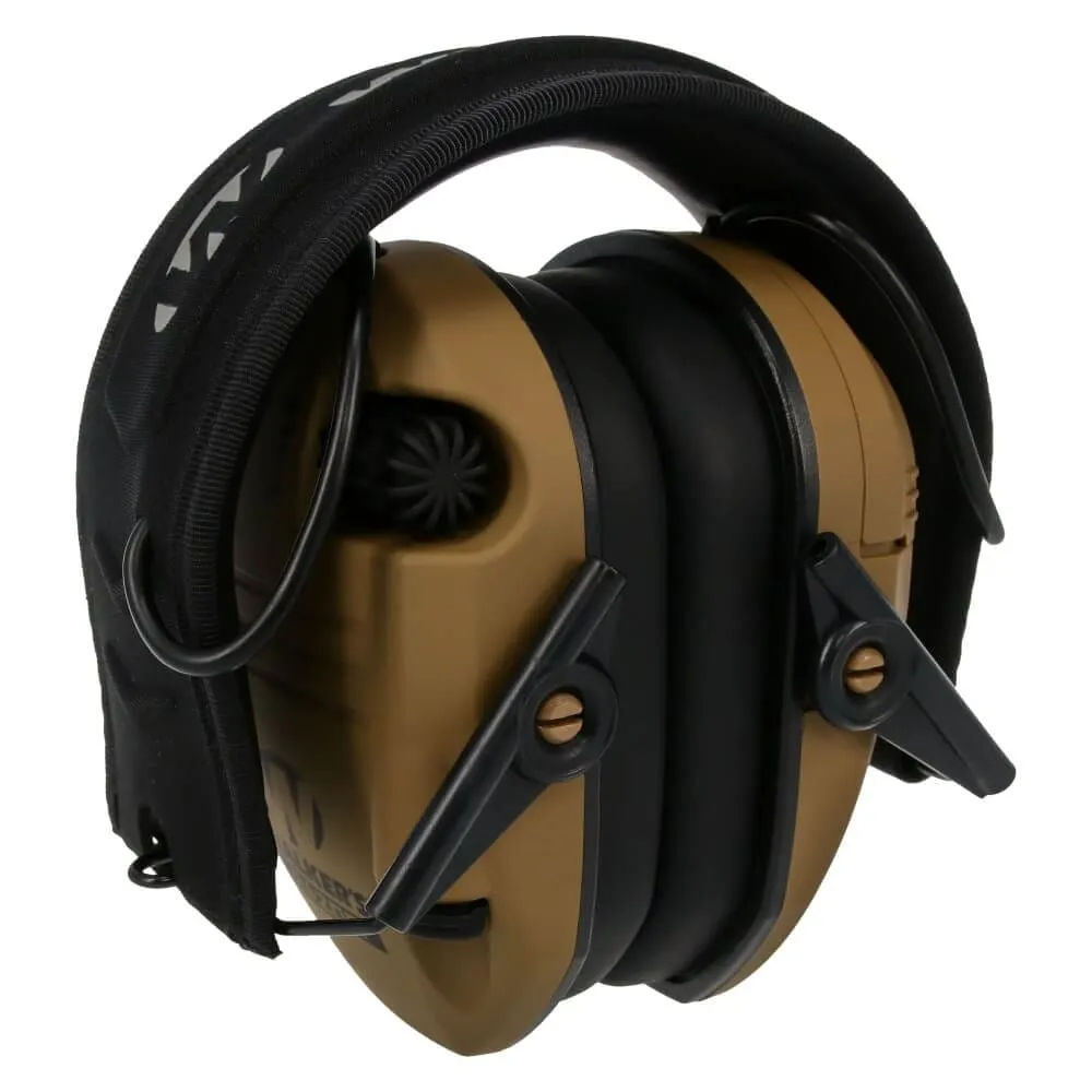 Walkers Razor Slim Electric Earmuff (Battle Brown)