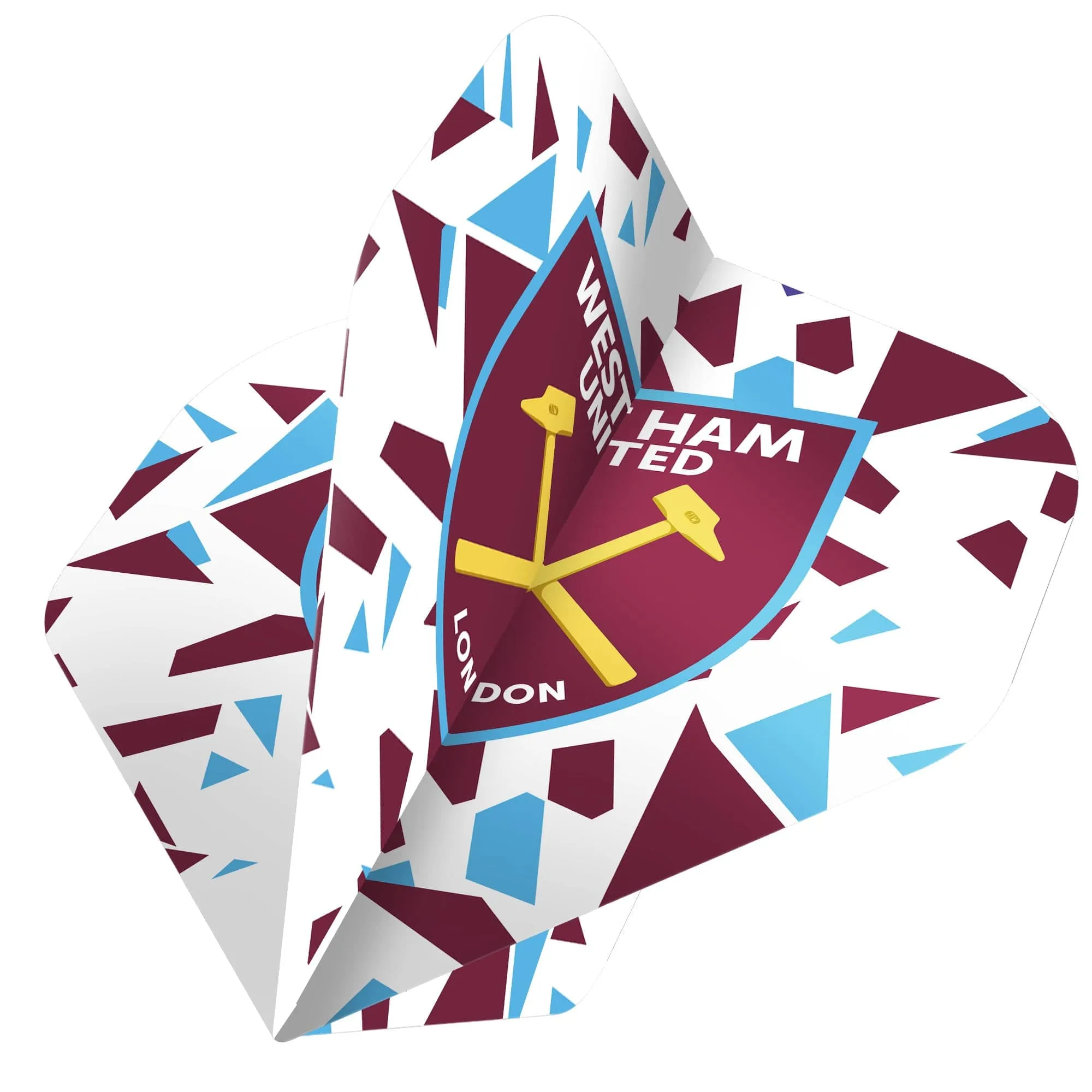 West Ham United FC - Official Licensed - Dart Flights - No2 - Std - F1 - Abstract