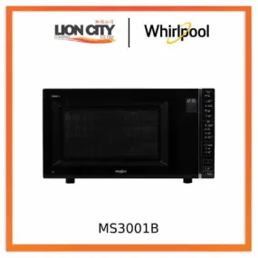 Whirlpool MS3001B 30L Solo Freestanding Microwave Oven