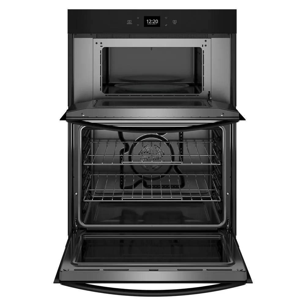 Whirlpool WOEC5027LB 5.7 Total Cu. Ft. Combo Wall Oven with Air Fry When Connected*