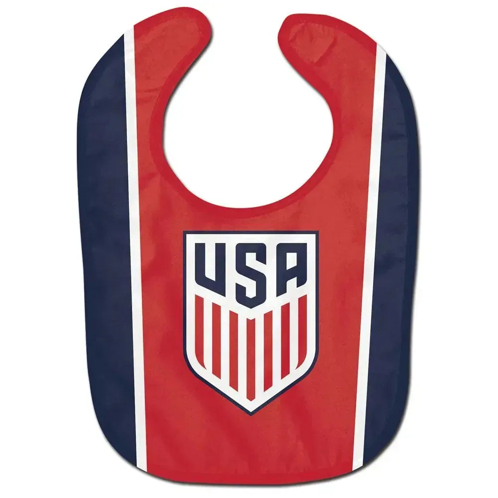 Wincraft All Pro USA Baby Bib - Red-Navy