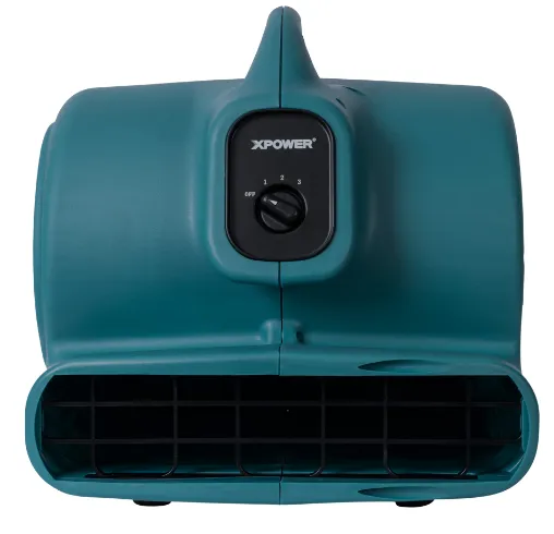 XPOWER P-630 1/2 HP 2980 CFM 3 Speed Air Mover, Carpet Dryer, Floor Fan, Blower