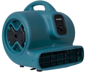 XPOWER P-630 1/2 HP 2980 CFM 3 Speed Air Mover, Carpet Dryer, Floor Fan, Blower