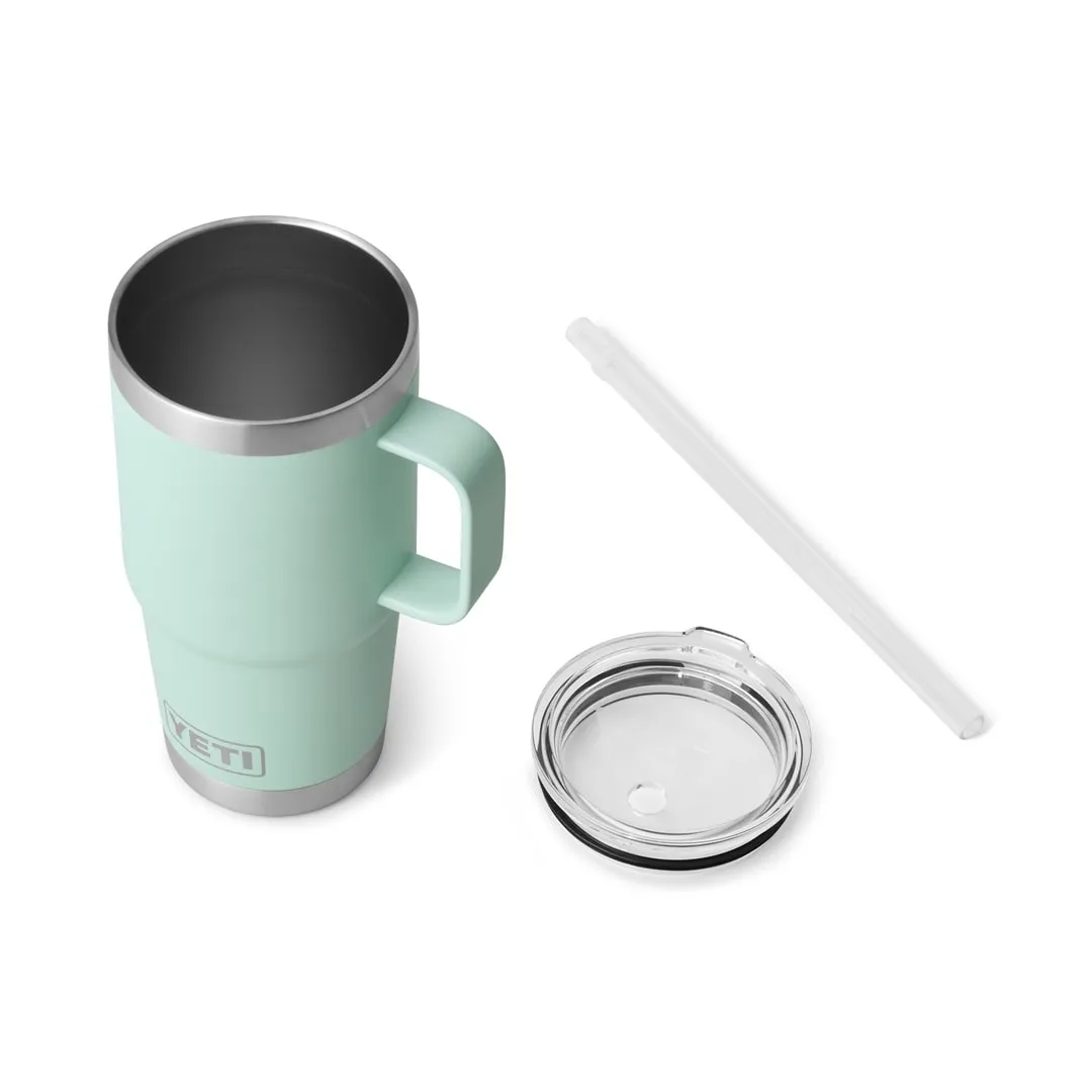 YETI 25 oz Rambler Straw Mug Seafoam