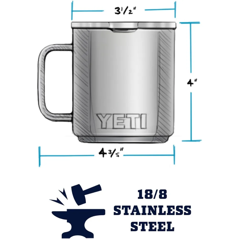 Yeti Rambler 10 OZ Mug (Seafoam)