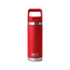 Yeti Rambler Bottle with Colour-Matched Straw