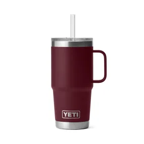 YETI Rambler Straw Mug 25oz Wild Vine Red