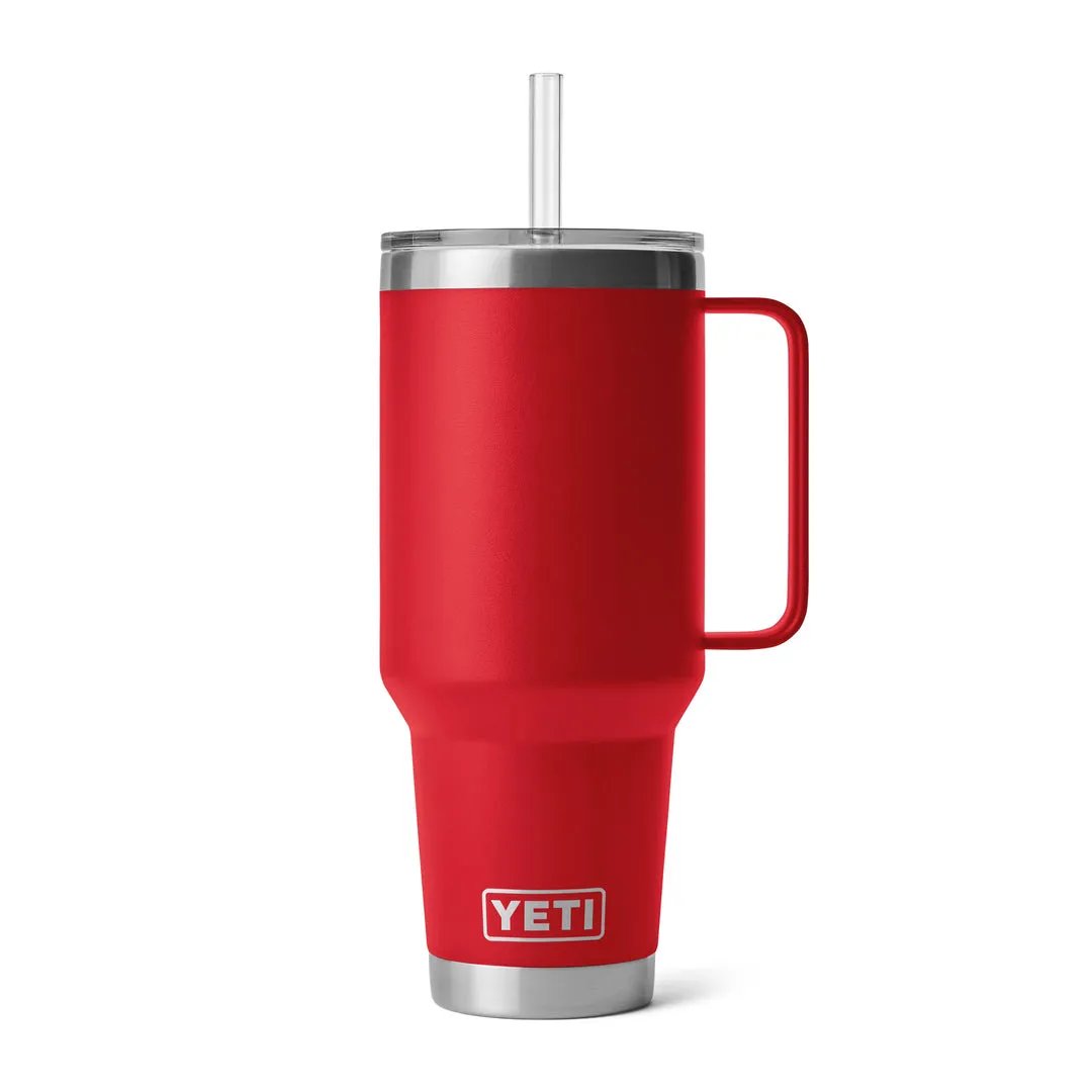 YETI Rambler Straw Mug 42oz Rescue Red