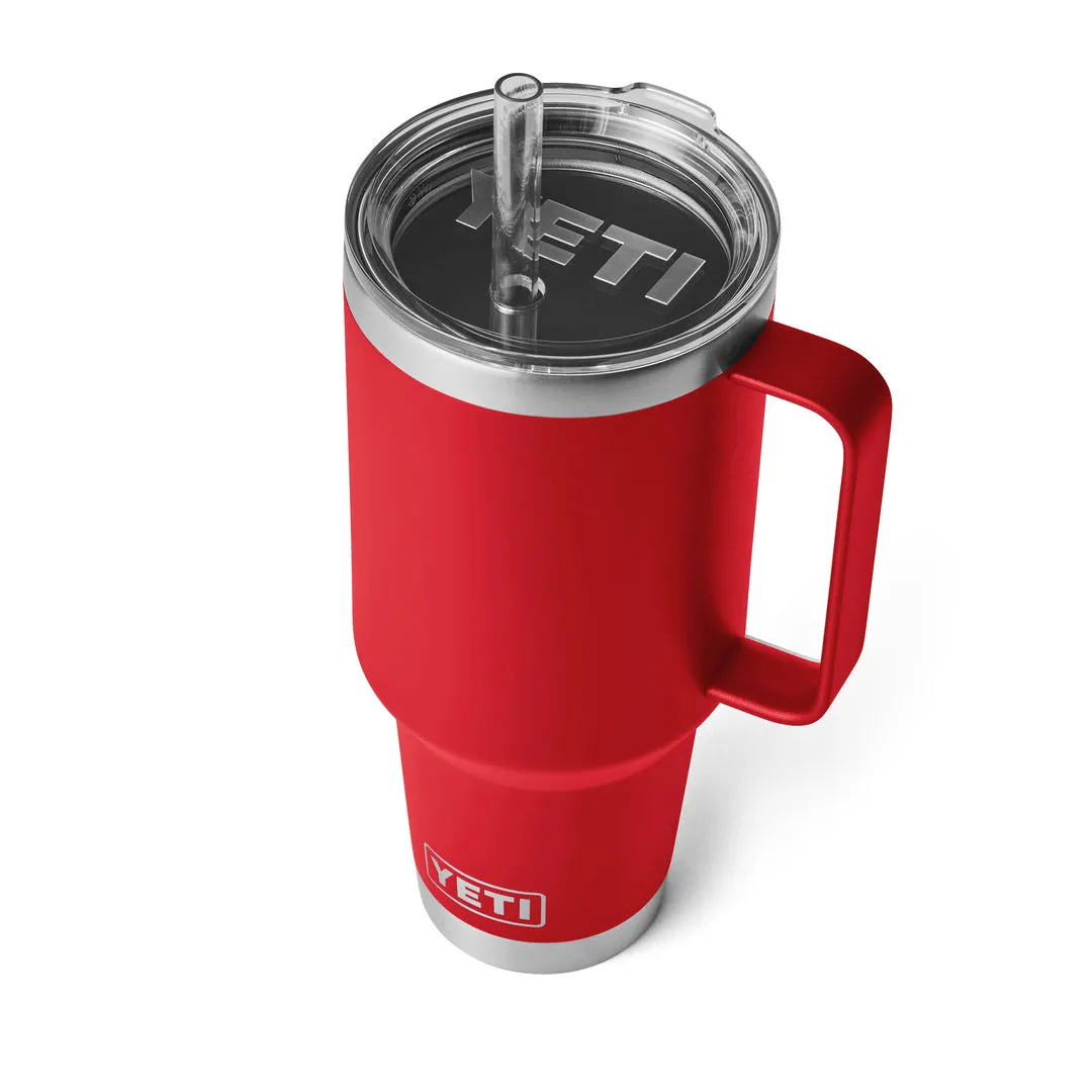 YETI Rambler Straw Mug 42oz Rescue Red